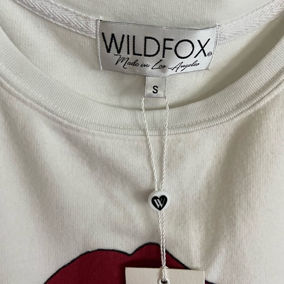 ❌SOLD❌Wildfox Love Bites Baggy Beach Jumper - Picture 5 of 6